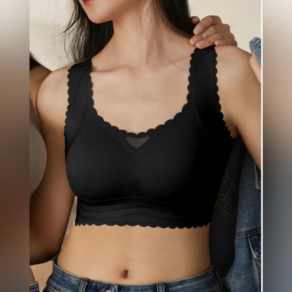 Helena Scalloped Design Natural Uplift Adjustment Bra Cup DDD-I 36I 38DDD 38G H